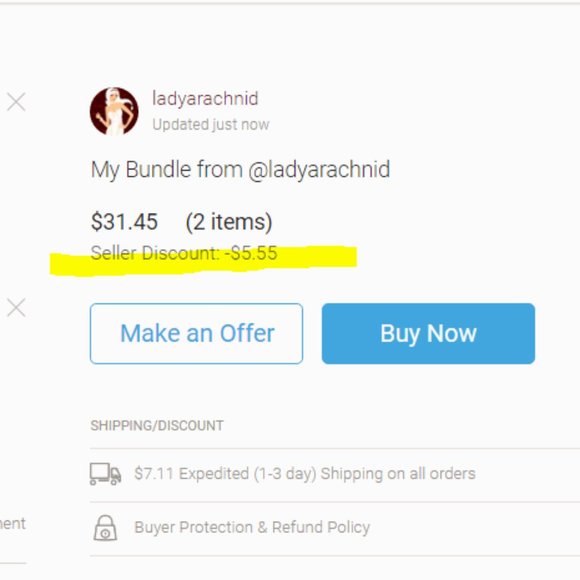 AUTOMATIC 10% OFF BUNDLES IN MY CLOSET! SAVE $$$ ON SHIPPING! - Picture 3 of 5